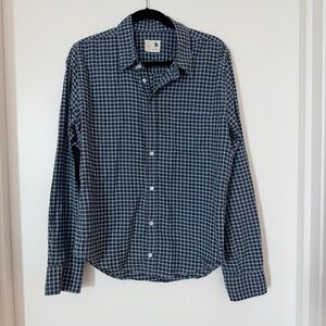 Band of Outsiders Men's Checkered Button-Up Shirt